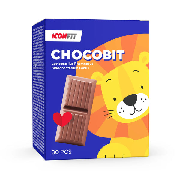 ICONFIT Chocobit Probiotiskā Šokolāde (30 gab.)