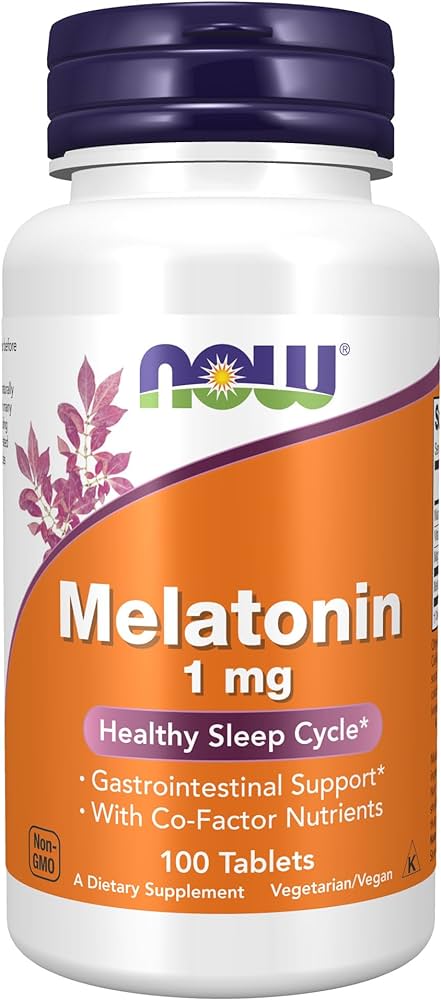 NOW FOODS Melatonin 1mg (100 tab)