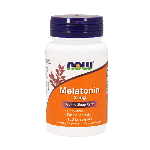NOW FOODS Мелатонин 3 мг